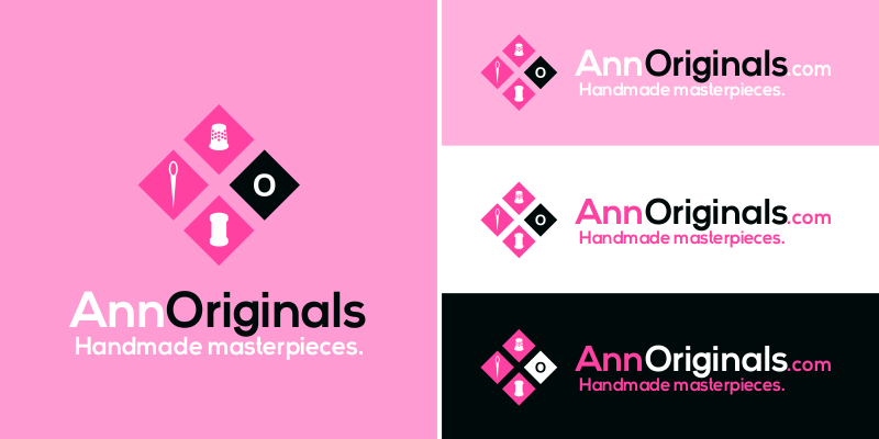 AnnOriginals.com logo bundle image.
