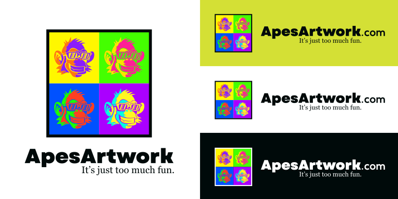 ApesArtwork.com logo bundle image.