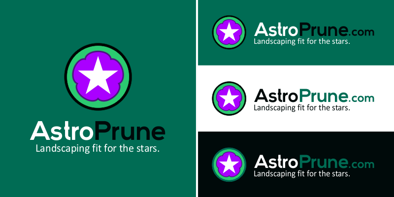 AstroPrune.com logo bundle image.
