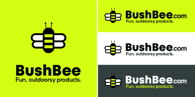 BushBee.com logo bundle image.