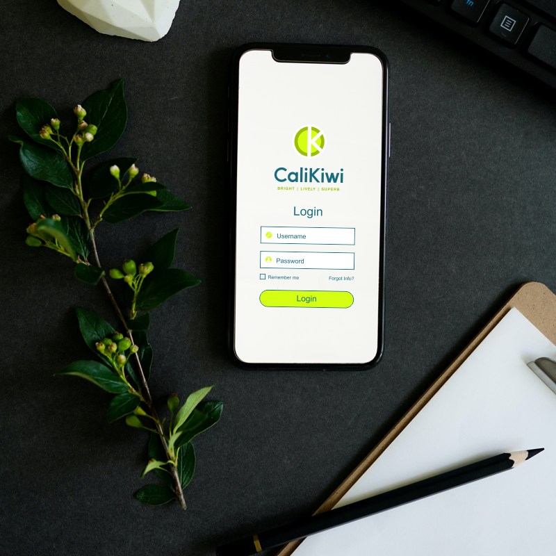 CaliKiwi.com marketing example image.