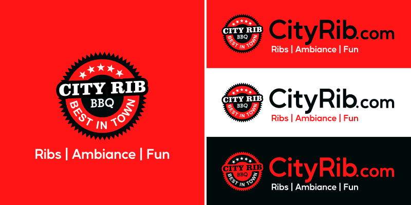 CityRib.com logo bundle image.