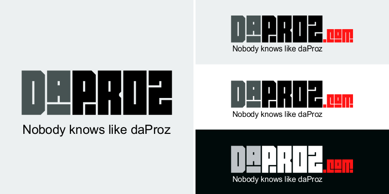 DaProz.com logo bundle image.