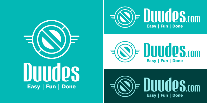 Duudes.com logo bundle image.