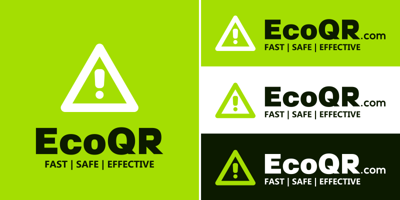 EcoQR.com logo bundle image.