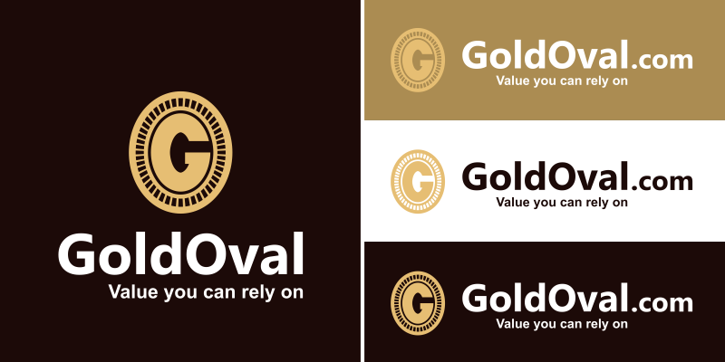 GoldOval.com logo bundle image.
