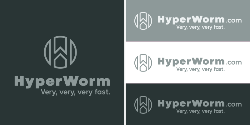 HyperWorm.com logo bundle image.