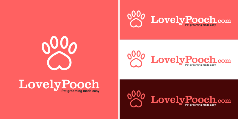 LovelyPooch.com logo bundle image.
