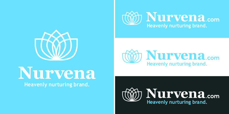 Nurvena.com logo bundle image.