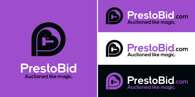 PrestoBid.com logo bundle image.