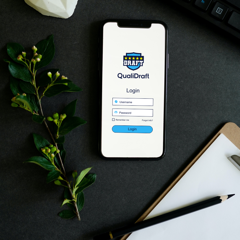 QualiDraft.com marketing example image.