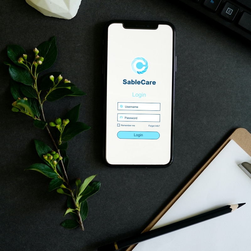 SableCare.com marketing example image.