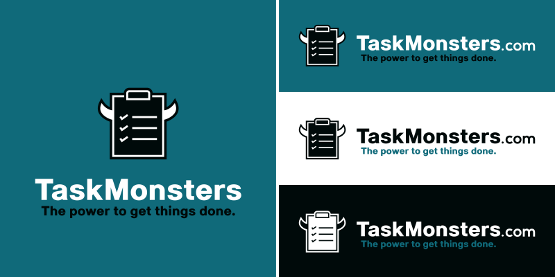 TaskMonsters.com logo bundle image.