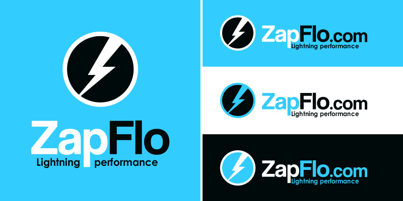 ZapFlo.com logo bundle image.