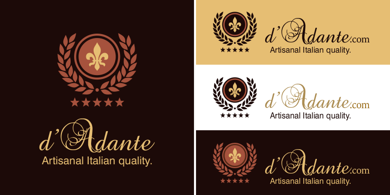 dAdante.com logo bundle image.